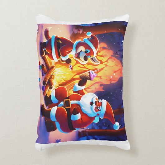 Sinterklaas grafisch kussen (Voorkant(Verticaal))