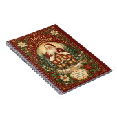 Sinterklaas' Haardvuur Groet Notitieboek (Rechterzijde)