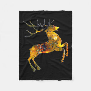 sinterklaas heeft veel rendieren-eierrendieren fleece deken