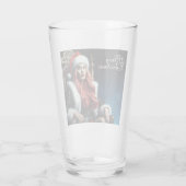 Sinterklaas' heetste zus - Prettig Kerstfeest 0312 Glas (Achterkant)