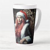 Sinterklaas' heetste zus - Prettig Kerstfeest 0312 Latte Mok (Rechterhoek)