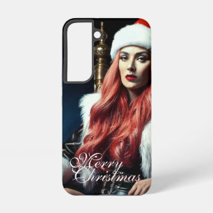 Sinterklaas' heetste zus - Prettig Kerstfeest 0312 Samsung Galaxy Hoesje