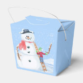 Sinterklaas Helper Bouw Een Gekke Sneeuwman Bedankdoosjes (Achterkant)