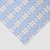 Sinterklaas Helper Bouw Een Gekke Sneeuwman Tissuepapier (Detail)