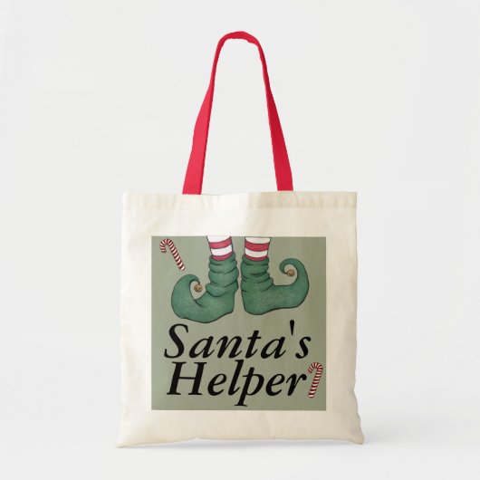 Sinterklaas Helper Holiday Elf Tote Bag (Voorkant)