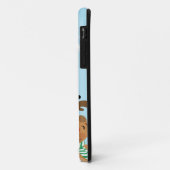 Sinterklaas, herten en snowman Case-Mate iPhone case (Achterkant/links)