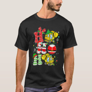 Sinterklaas Ho Ho Ho Graafmachine Graver Kerstmis  T-shirt