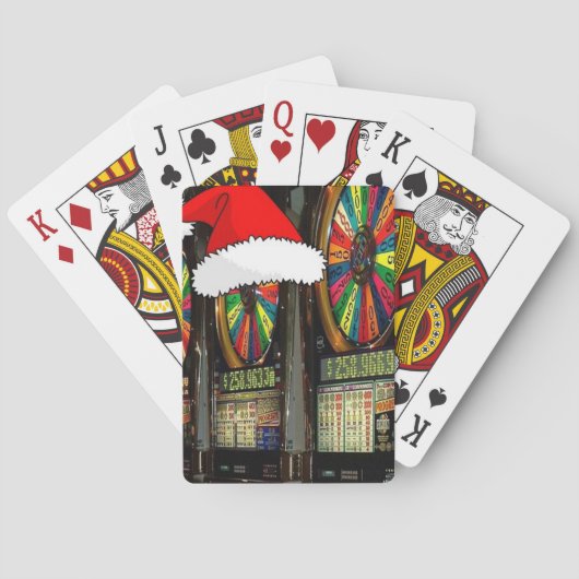 Sinterklaas Hoed Gokautomaten Pokerkaarten (Achterkant)