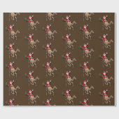 Sinterklaas houdt van een kamel cadeaupapier (Vlak)