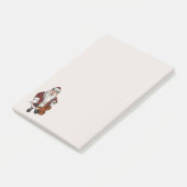Sinterklaas houdt van viool spelen post-it® notes (Schuin)