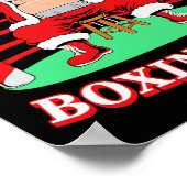 Sinterklaas Ik geef de voorkeur Boxing Group Match Poster (Hoek)