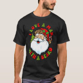 Sinterklaas Ik hou van een Man met een paardenstaa T-shirt (Voorkant)