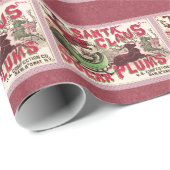 Sinterklaas  illustratieslee cadeaupapier (Rol Hoek)