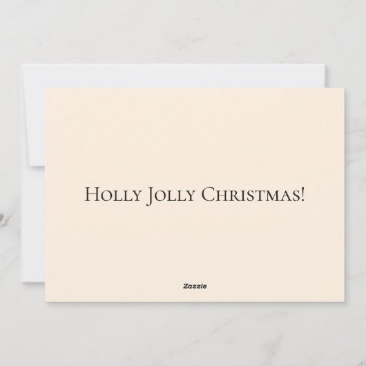 Sinterklaas  illustratieslee feestdagenkaart (Achterkant)