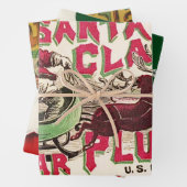 Sinterklaas  illustratieslee inpakpapier vel (In situ)