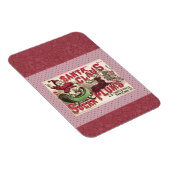 Sinterklaas illustratieslee magneet (Rechterzijde)