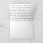 Sinterklaas in de hemel met dakpannen feestdagen kaart (Binnen)