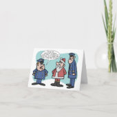 Sinterklaas in de problemen bedankkaart (Voorkant)