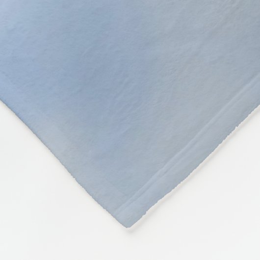 Sinterklaas in de sneeuw fleece deken (Hoek)