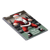 Sinterklaas in de sportschool notitieboek (Rechterzijde)