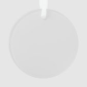 Sinterklaas in de trein met geschenken en kerstboo ornament (achterkant)