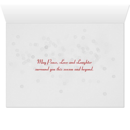 Sinterklaas in de winter met ijskappen (Binenzijde Horizontaal (Onderkant))