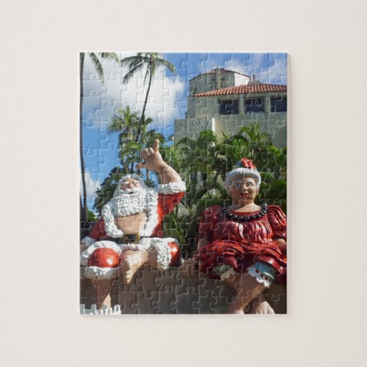 Sinterklaas in Hawaii Legpuzzel (Verticaal)