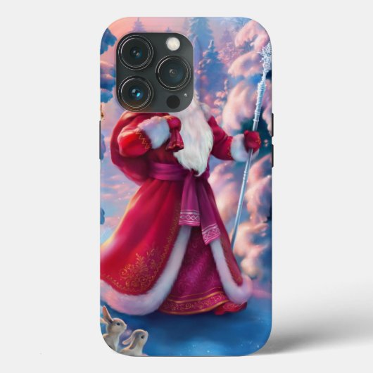 Sinterklaas in het bos Case-Mate iPhone case (Achterkant)
