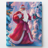 Sinterklaas in het bos fotoplaat (Voorkant)