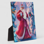 Sinterklaas in het bos fotoplaat (Zijkant)