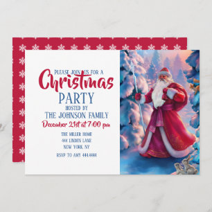 Sinterklaas in het bos kaart