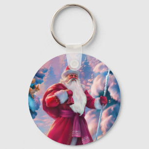 Sinterklaas in het bos sleutelhanger