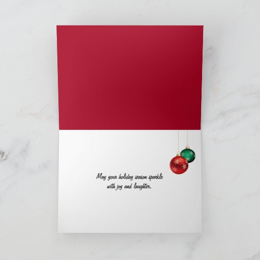 Sinterklaas in het venster Workshop Feestdagen Kaart (Binnen)