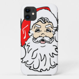 Sinterklaas in rood Pet Case-Mate iPhone Case