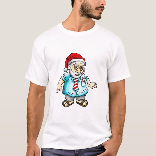 Sinterklaas in sandalen t-shirt (Voorkant)