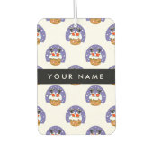 Sinterklaas in schoorsteen, sneeuw, Kerstmis, Nieu Luchtverfrisser (Voorkant)