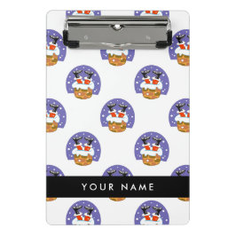 Sinterklaas in schoorsteen, sneeuw, Kerstmis, Nieu Mini Klembord