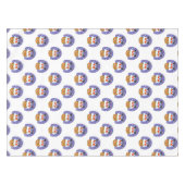 Sinterklaas in schoorsteen, sneeuw, Kerstmis, Nieu Tafelkleed (Voorkant (Horizontaal))