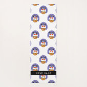 Sinterklaas in schoorsteen, sneeuw, Kerstmis, Nieu Yogamat (Achterkant)