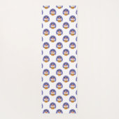 Sinterklaas in schoorsteen, sneeuw, Kerstmis, Nieu Yogamat (Achterkant)