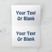 Sinterklaas (in sommige streken ook wel: Pietje Pu Feestdagen Kaart (Binnen)