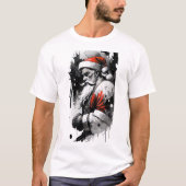 Sinterklaas Ink Splatter T-shirt (Voorkant)