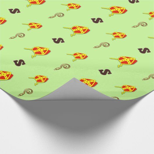 Sinterklaas inpakpapier (Hoek)