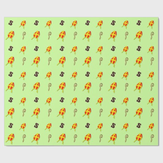 Sinterklaas inpakpapier (Vlak)