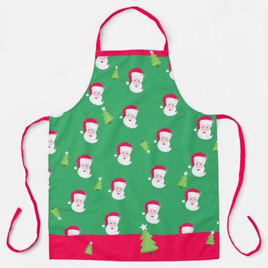 Sinterklaas, Kerst All-Over Print Schort (Voorkant)