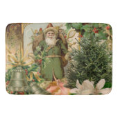 Sinterklaas Kerst Antiek Mooie Kunst Badmat (Voorkant)