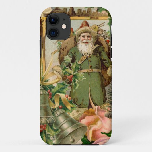 Sinterklaas Kerst Antiek Mooie Kunst Case-Mate iPhone Case (Achterkant)