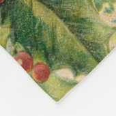 Sinterklaas Kerst Antiek Mooie Kunst Fleece Deken (Hoek)