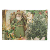 Sinterklaas Kerst Antiek Mooie Kunst Kussensloop (Achterkant-Links)