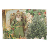 Sinterklaas Kerst Antiek Mooie Kunst Kussensloop (Voorkant-Links)